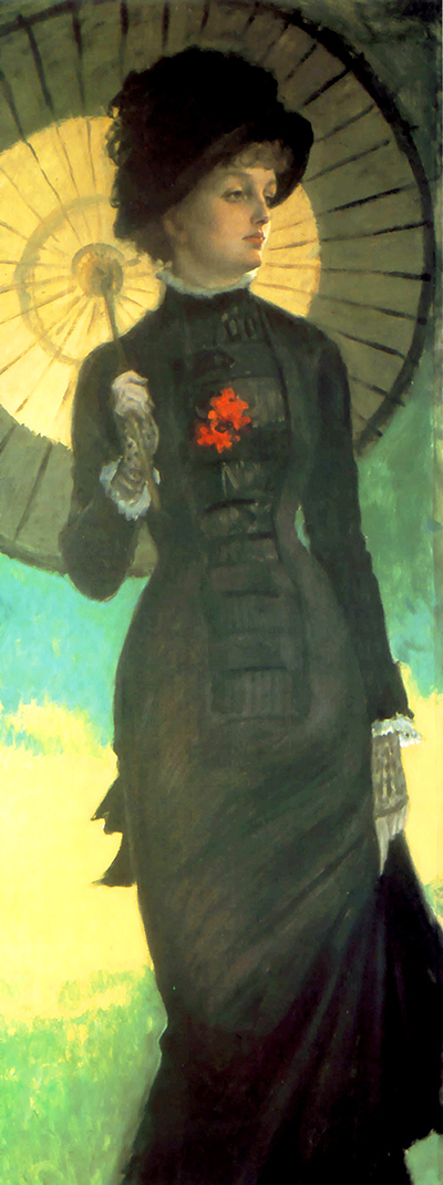 Mrs Newton with a Parasol James Tissot